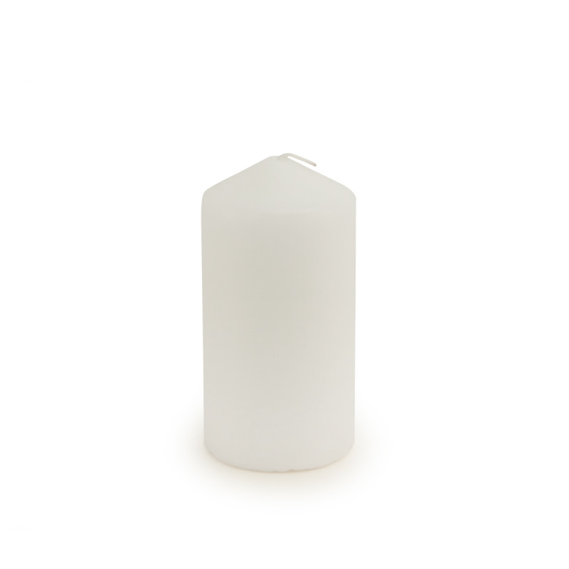 Свеча столбик, 60*120 мм, белая, Paterra  (401-447)